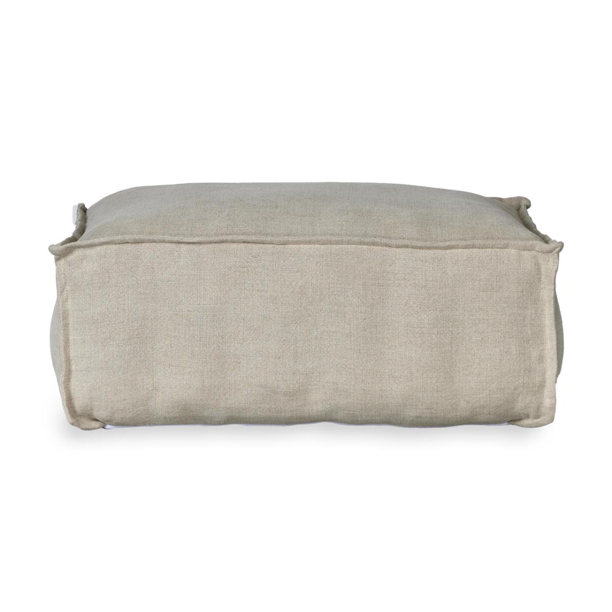 Pouf LINEN OTTOMAN Quax beige