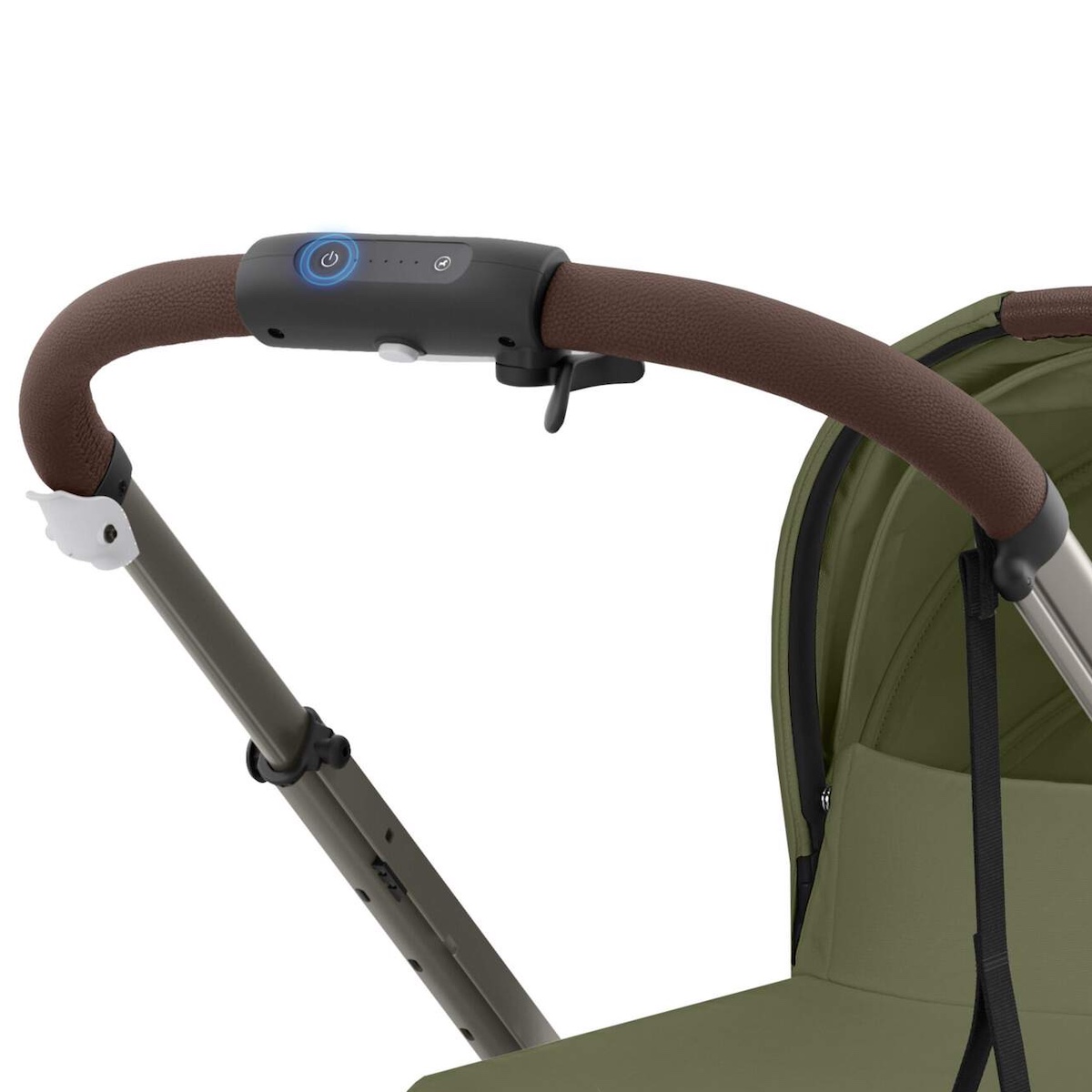 Poussette complète eGAZELLE S Cybex Taupe Moss green