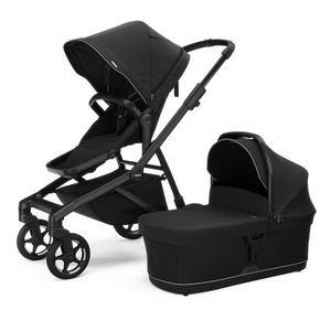 Poussette complète Sleek 2 + Thule  Black