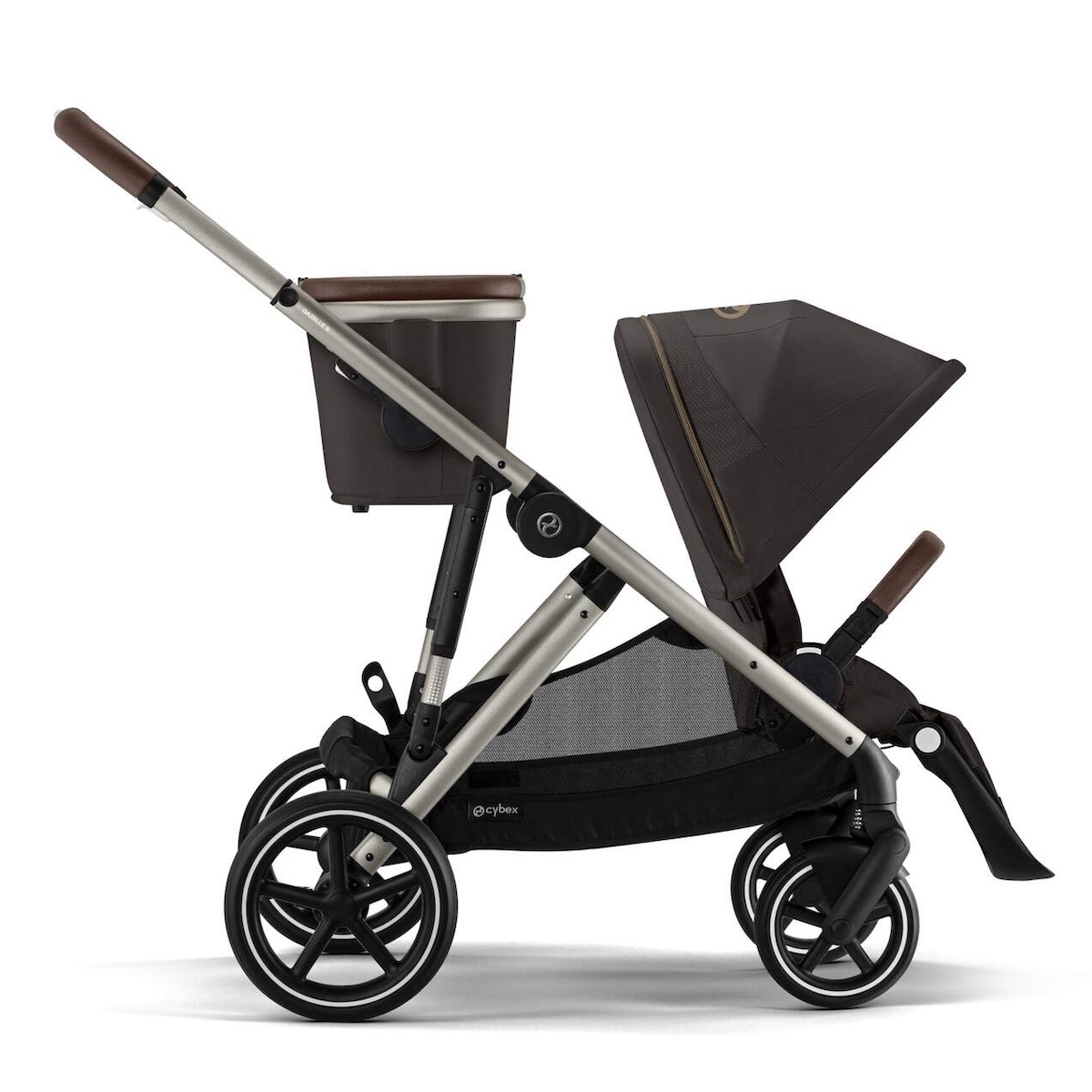 Poussette GAZELLE S Cybex Taupe Chocolate brown