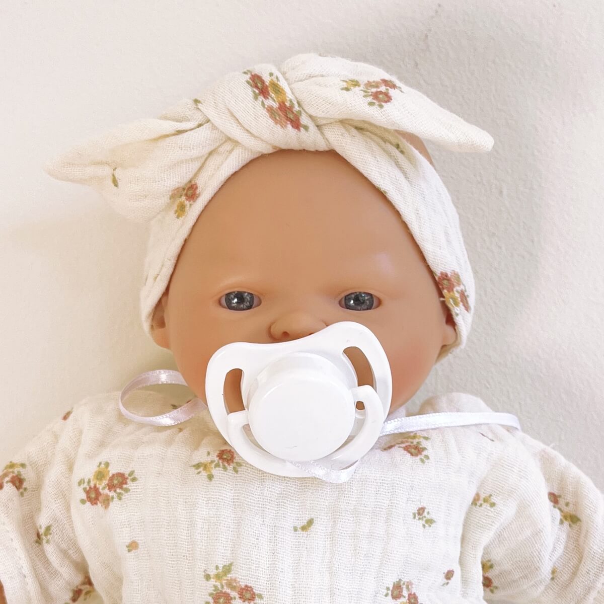 Puppe Nina 26cm Bobble blumen rosa