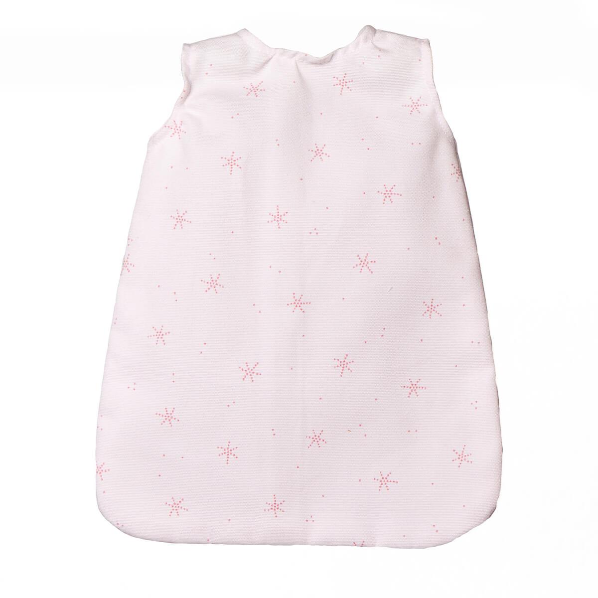Puppenschlafsack STARS rosa