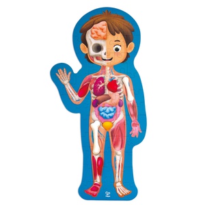 Puzzle 60pzas HUMAN BODY Hape