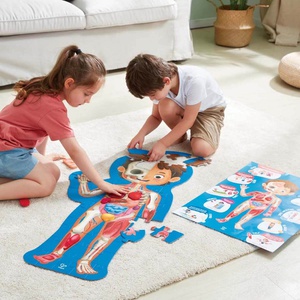 Puzzle 60pzas HUMAN BODY Hape