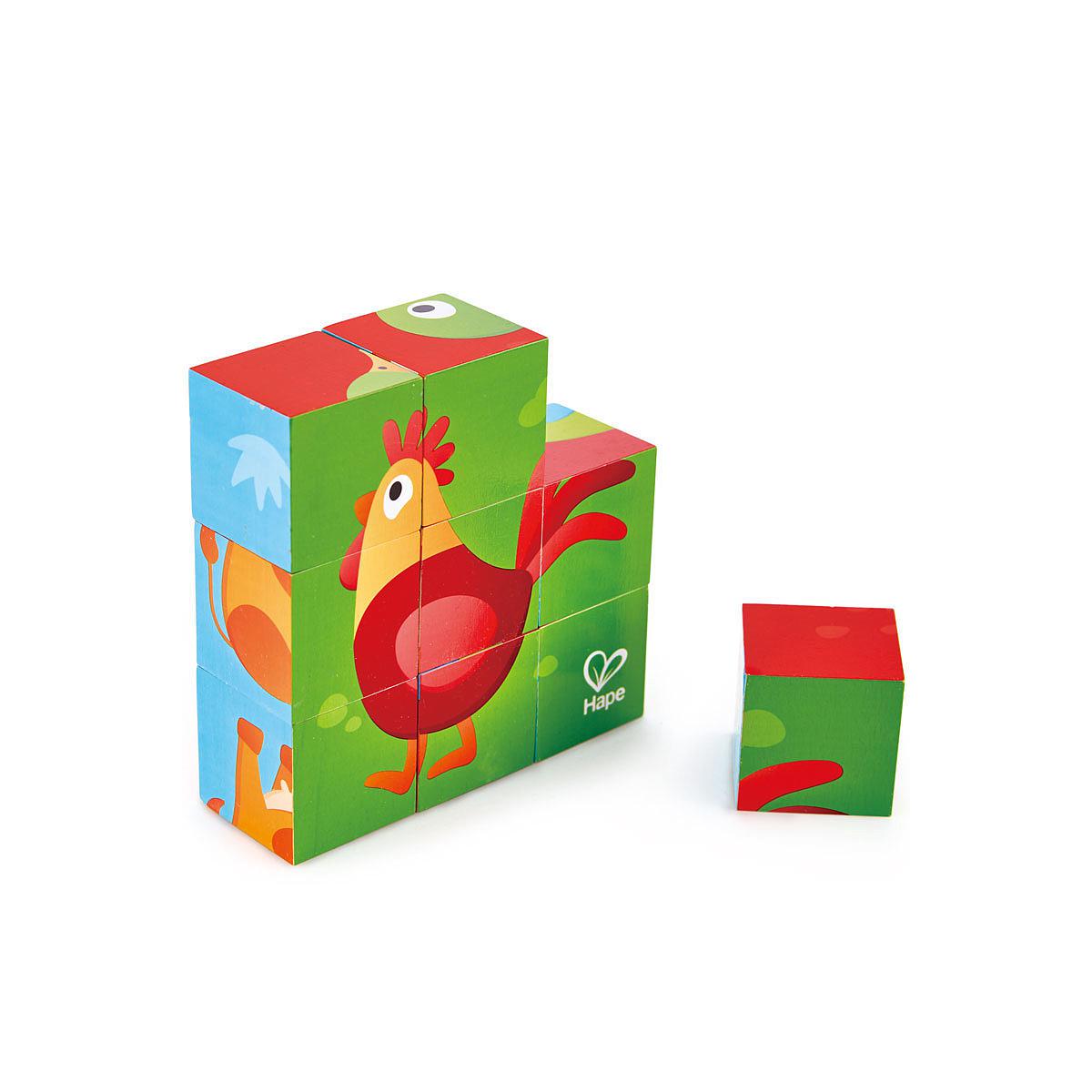 Puzzle-cubos FARM ANIMAL Hape