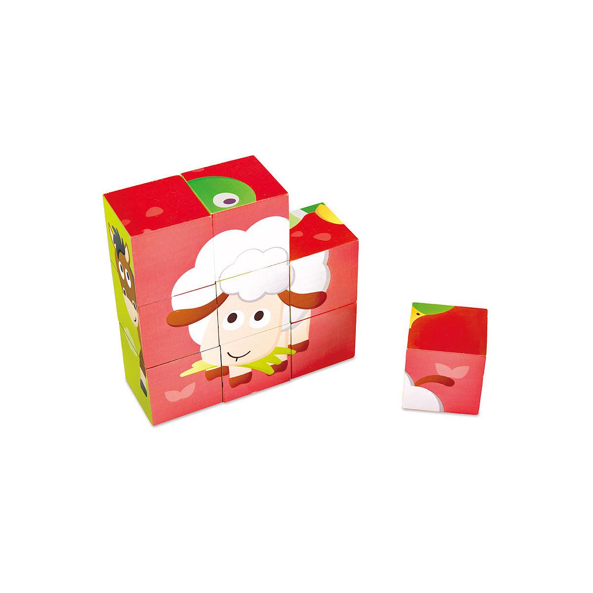 Puzzle-cubos FARM ANIMAL Hape