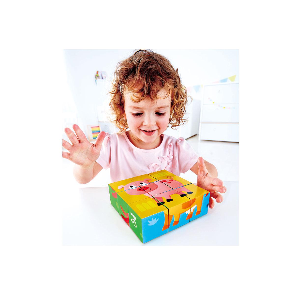 Puzzle-cubos FARM ANIMAL Hape