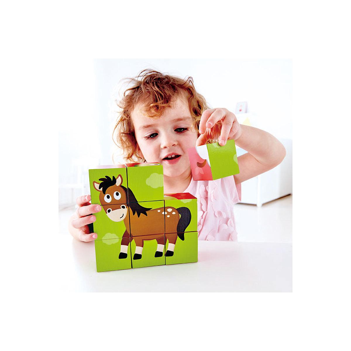 Puzzle-cubos FARM ANIMAL Hape
