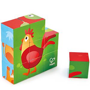 Puzzle-cubos FARM ANIMAL Hape