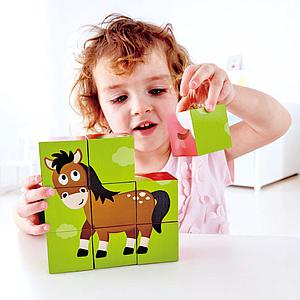 Puzzle-cubos FARM ANIMAL Hape