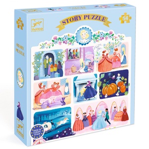 Puzzle cuento 54pzs CENICIENTA Djeco
