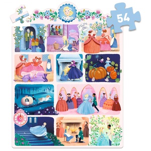 Puzzle cuento 54pzs CENICIENTA Djeco