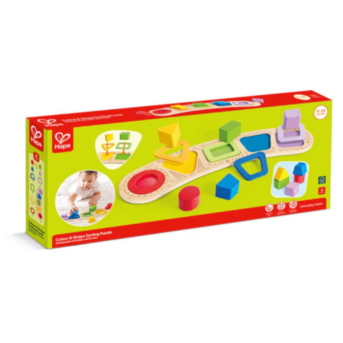 Puzzle de formes pour tout-petits Hape