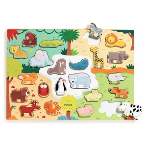 Puzzle encajable ANIMO Djeco