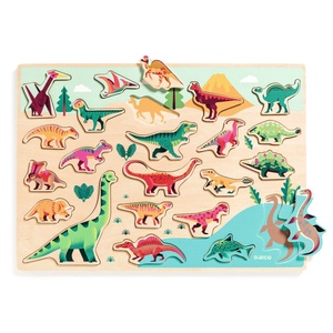Puzzle encajable DINO Djeco
