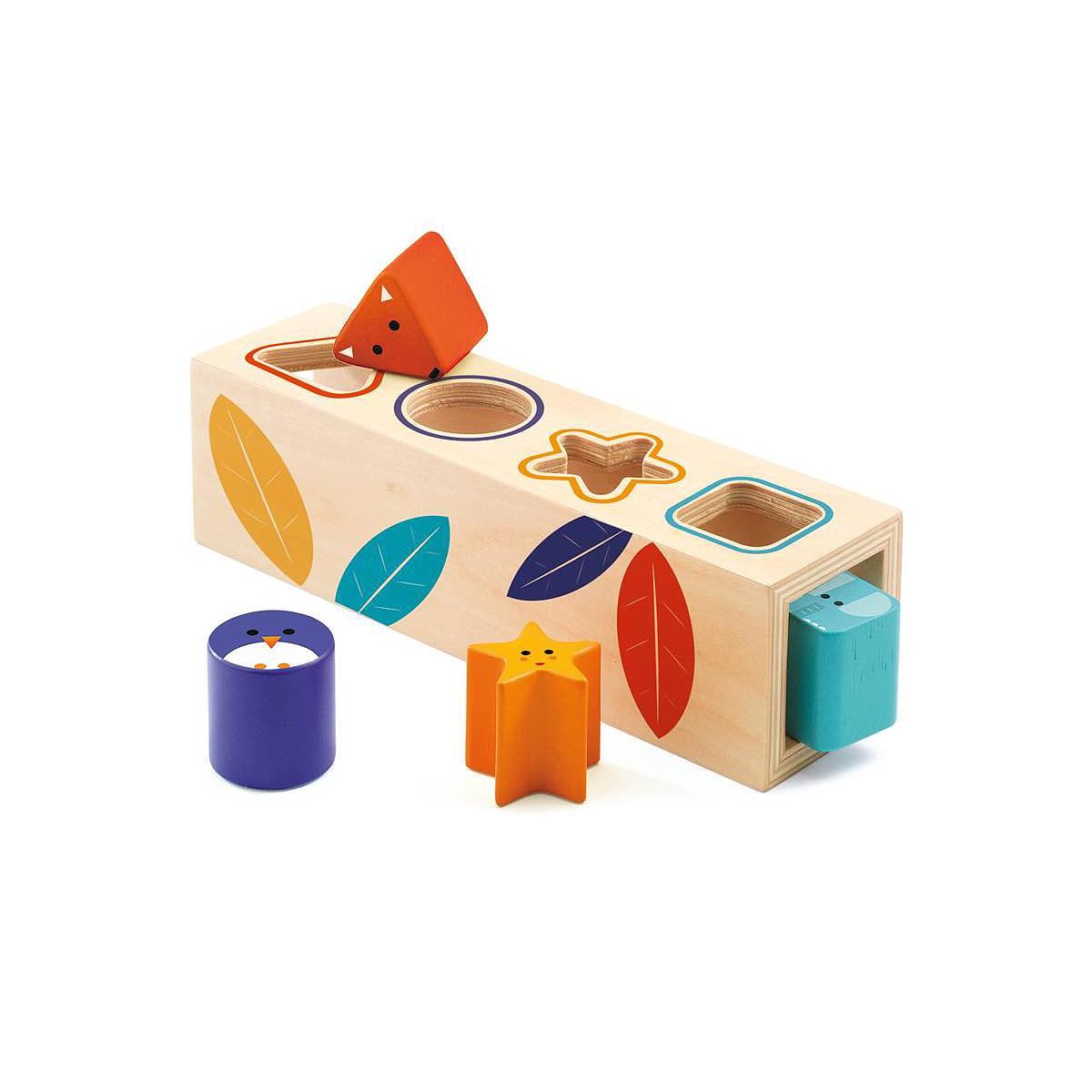 Puzzle encastrement BOITABASIC Djeco