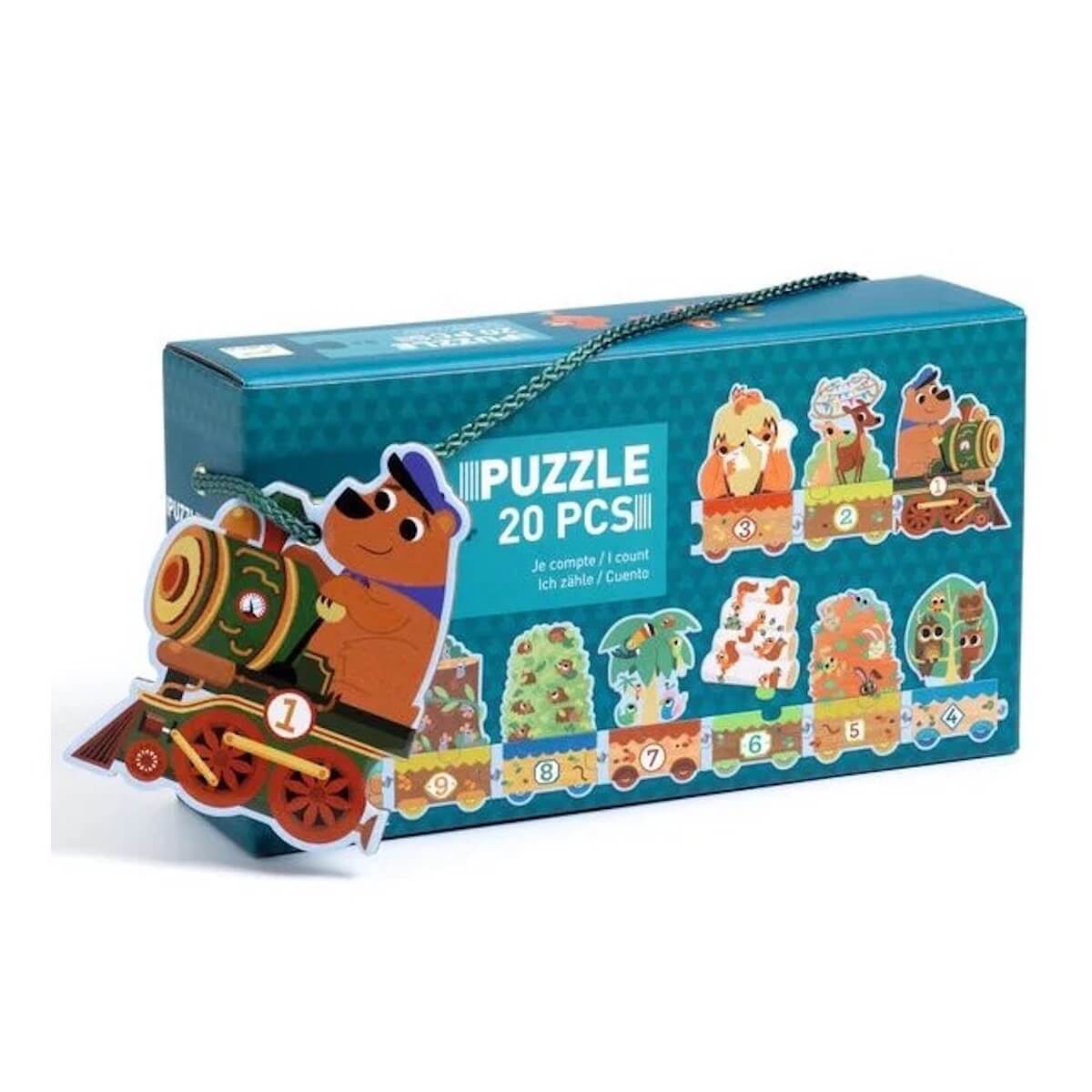Puzzle frise Je compte Djeco