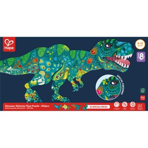 Puzzle géant dinosaures 200pcs Hape