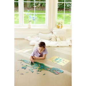 Puzzle géant dinosaures 200pcs Hape