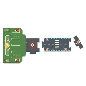 Puzzle gigante Circuit City CRAZY MOTORS Djeco