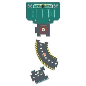 Puzzle gigante Circuit City CRAZY MOTORS Djeco