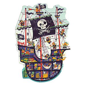 Puzzle gigante EL BARCO PIRATA Djeco