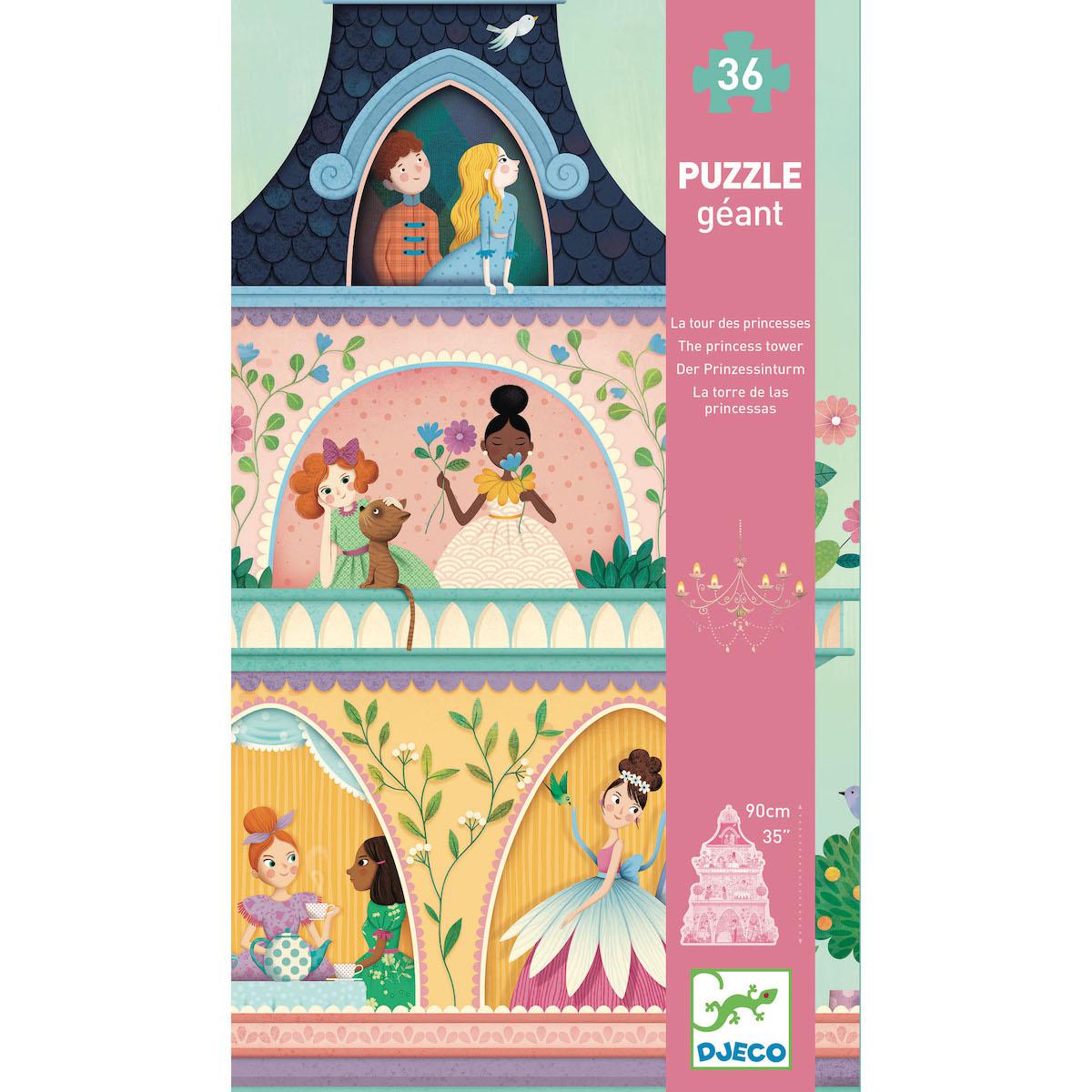 Puzzle gigante LA TORRE DE LAS PRINCESAS Djeco