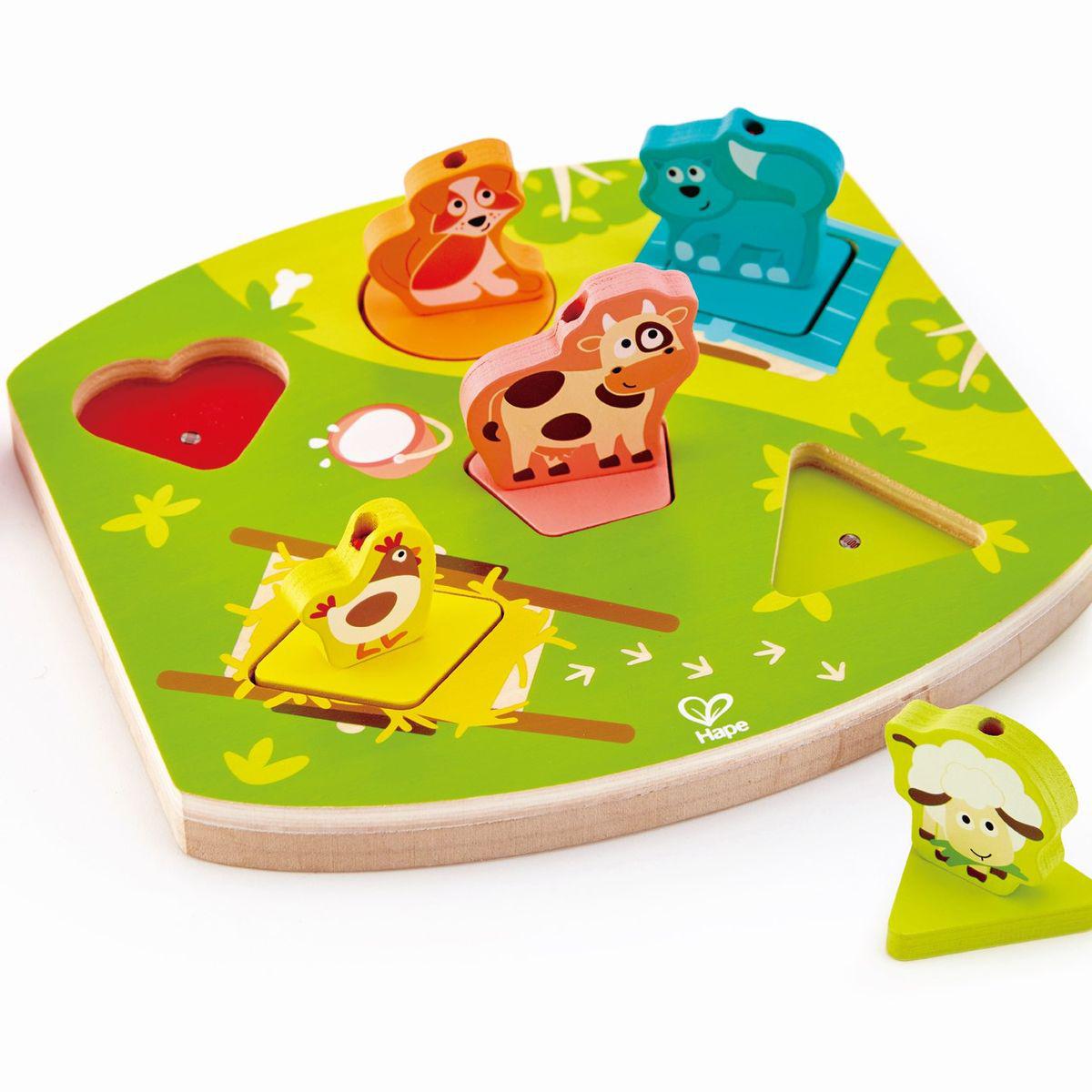 Puzzle integrado FARMYARD Hape