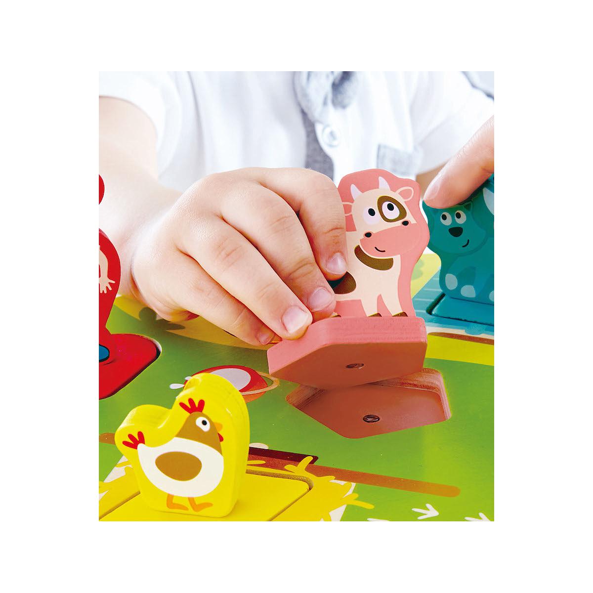 Puzzle integrado FARMYARD Hape