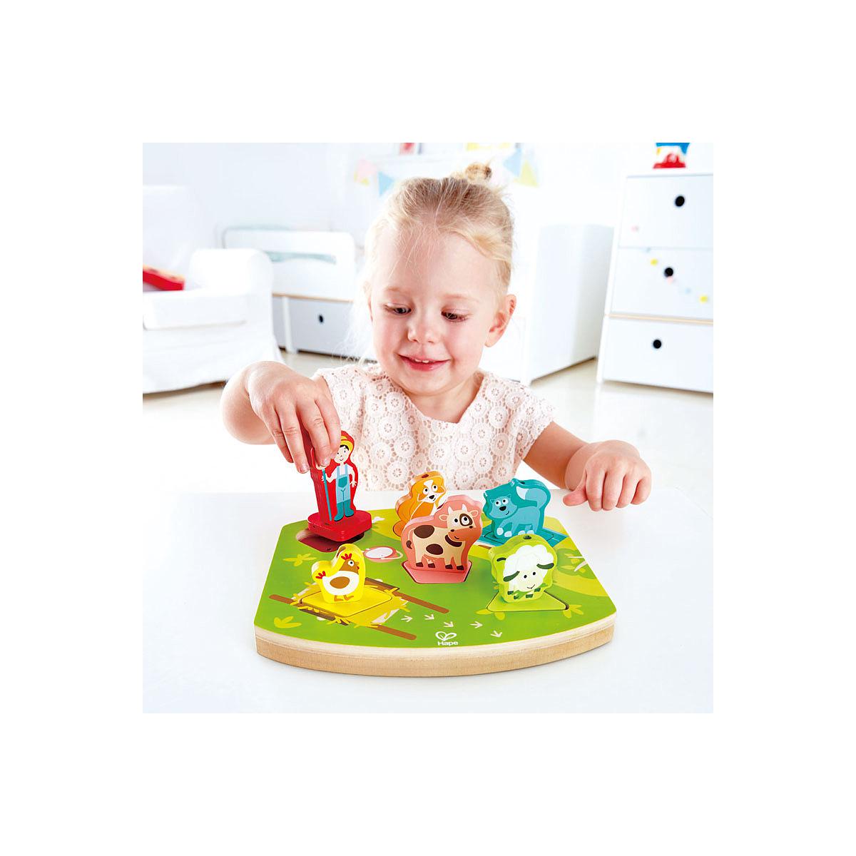 Puzzle integrado FARMYARD Hape