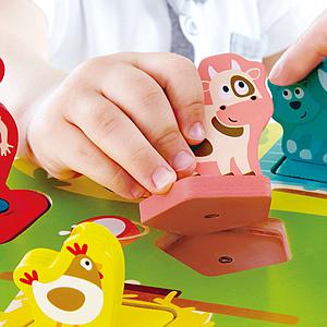 Puzzle integrado FARMYARD Hape
