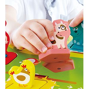 Puzzle integrado FARMYARD Hape