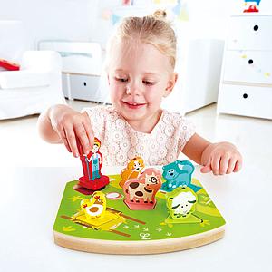 Puzzle integrado FARMYARD Hape