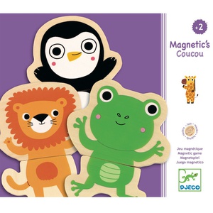 Puzzle madera magnética COUCOU Djeco