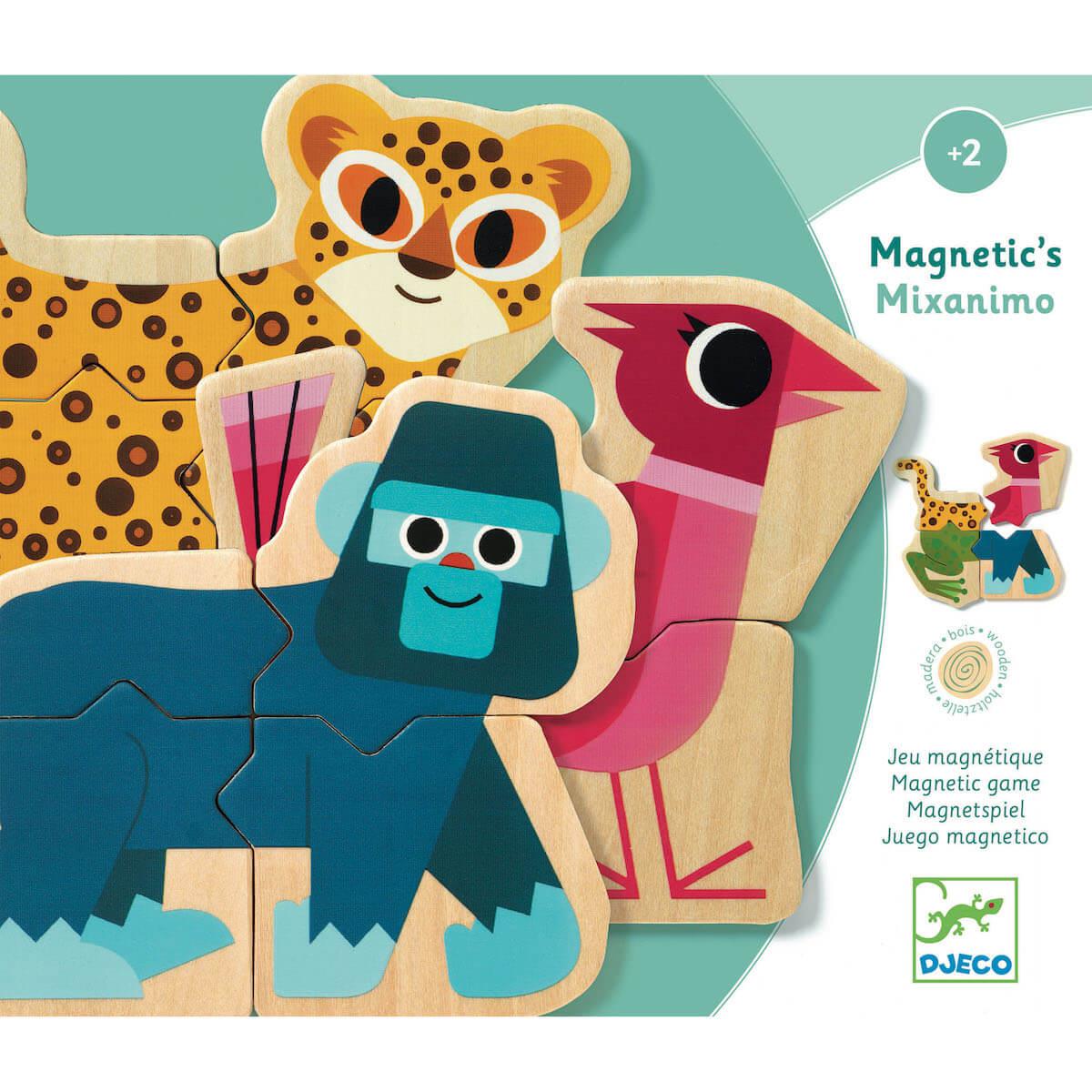 Puzzle magnético MIXANIMO Djeco