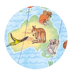 Puzzle observación 100pzas ANIMALES DEL MUNDO Djeco