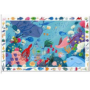 Puzzle observation-54pcs AQUATIQUE Djeco