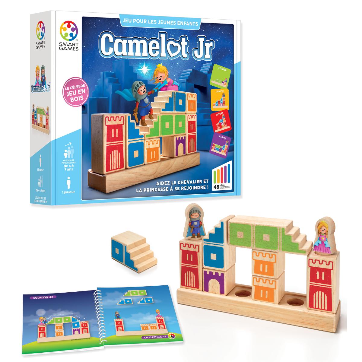 Puzzle préscolaire en bois CAMELOT JR. Smartgames