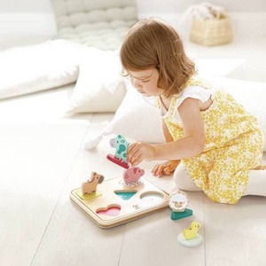Puzzle relieve SONIDO ANIMALES ANNA Hape
