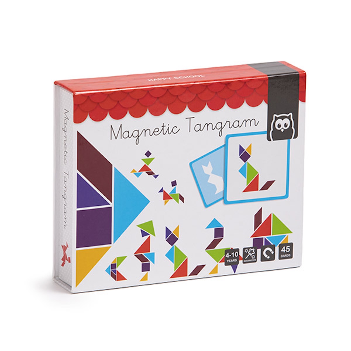 Puzzle Tangram magnétique Eurekakids