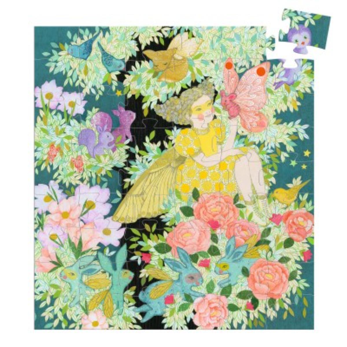 Puzzles Silhouettes L'arbre de Flora - 54 pcs Djeco