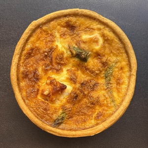 Quiche au saumon