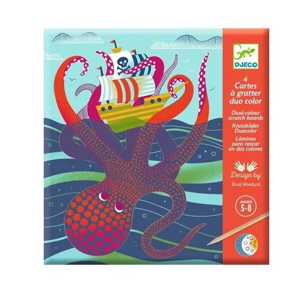 Rascar láminas DUO COLOR Djeco