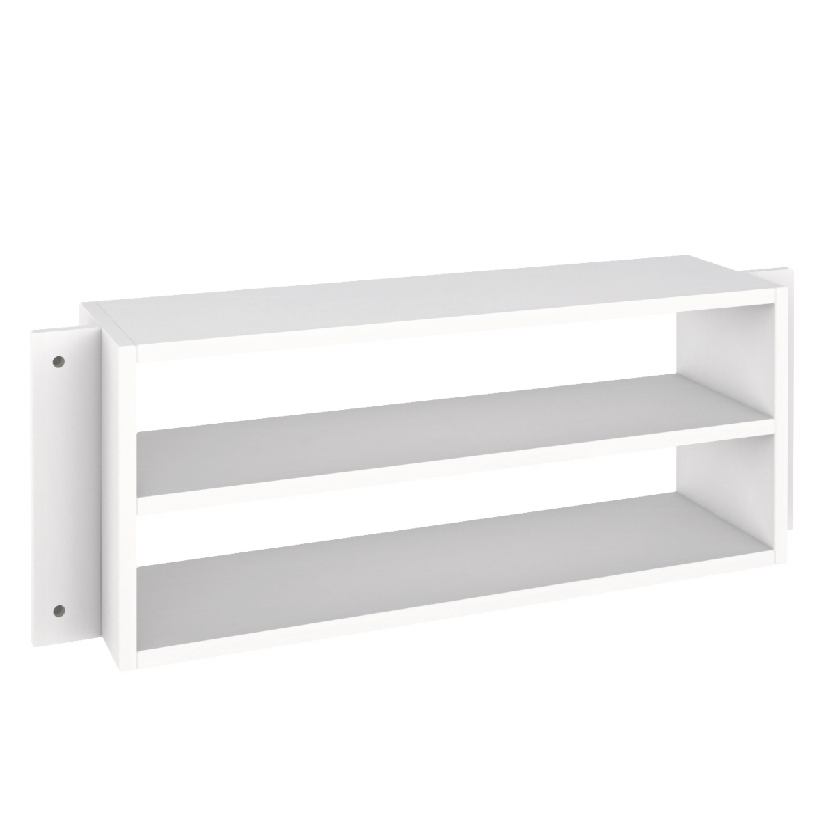 Regal small Bettbefestigung DESTYLE de Breuyn weiß lackiert