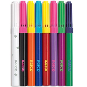 Rotuladores mágicos 10uds LOS COLORES Djeco