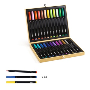 Rotuladores pincel 24uds Djeco
