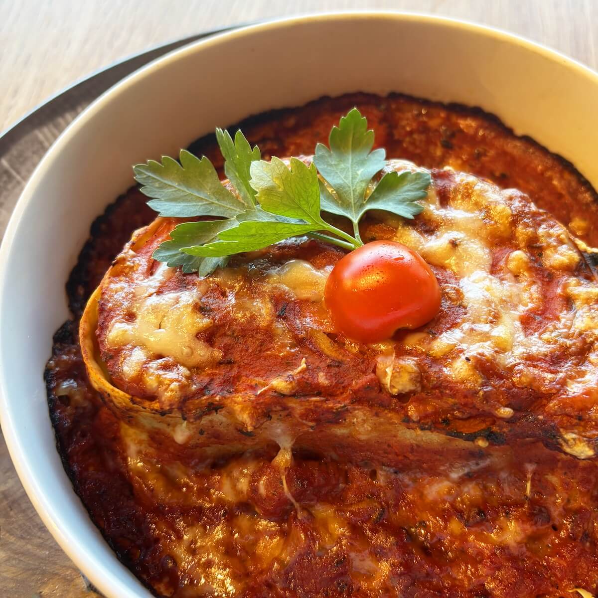 Roulade d’aubergines