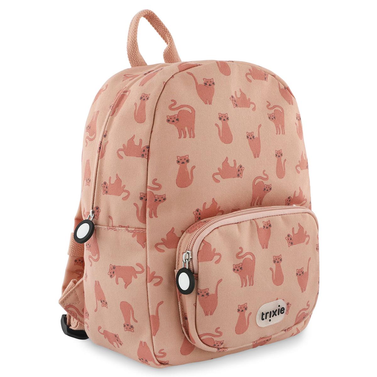 Sac à dos imprimé CHARMING CAT Trixie rose