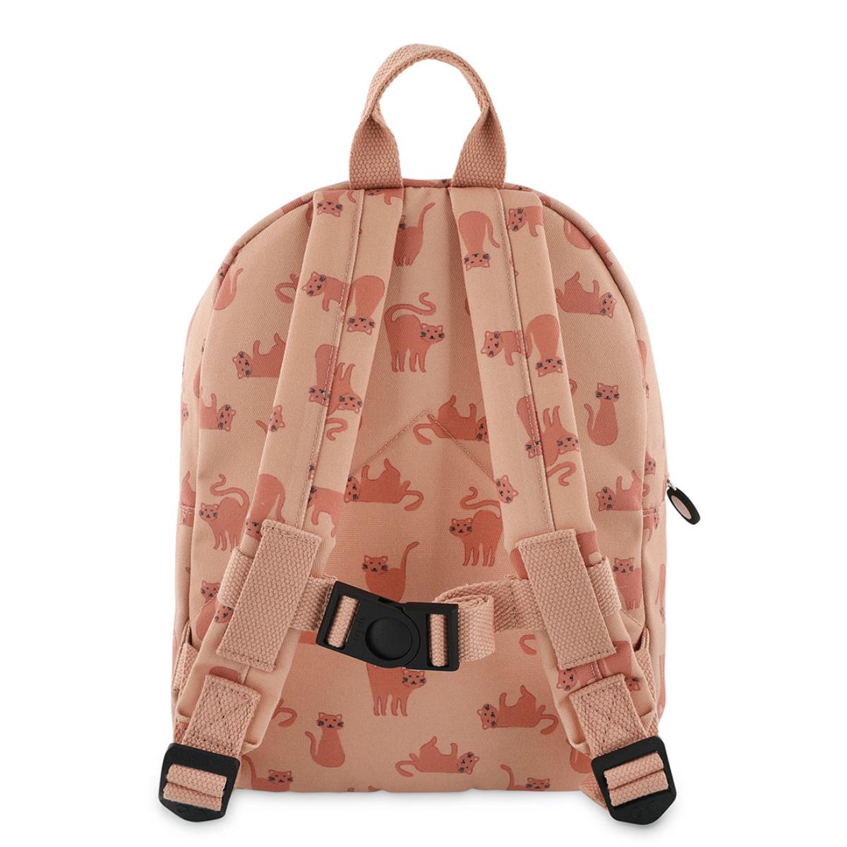 Sac à dos imprimé CHARMING CAT Trixie rose