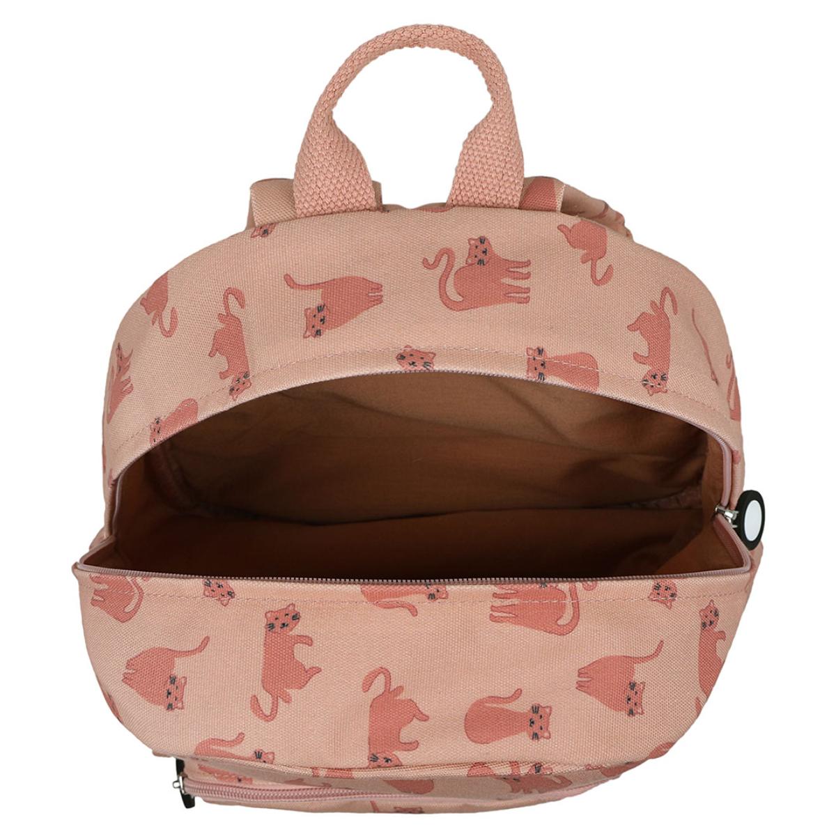 Sac à dos imprimé CHARMING CAT Trixie rose